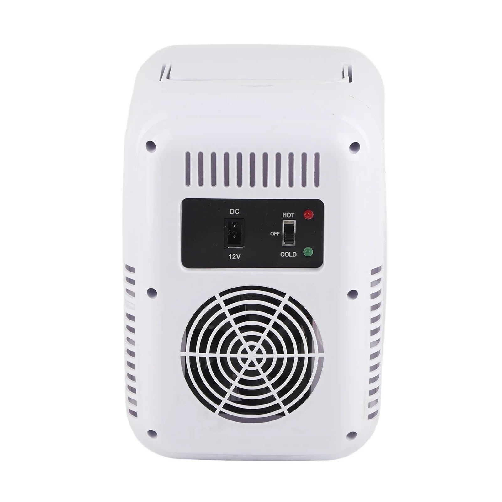 Refrigerador de Coche de 4L, Gran Capacidad, tamaño pequeño, Apto for Uso alimentario, Enfriador y Calentador, Mini refrigerador for Dormitorio, Oficina y hogar.