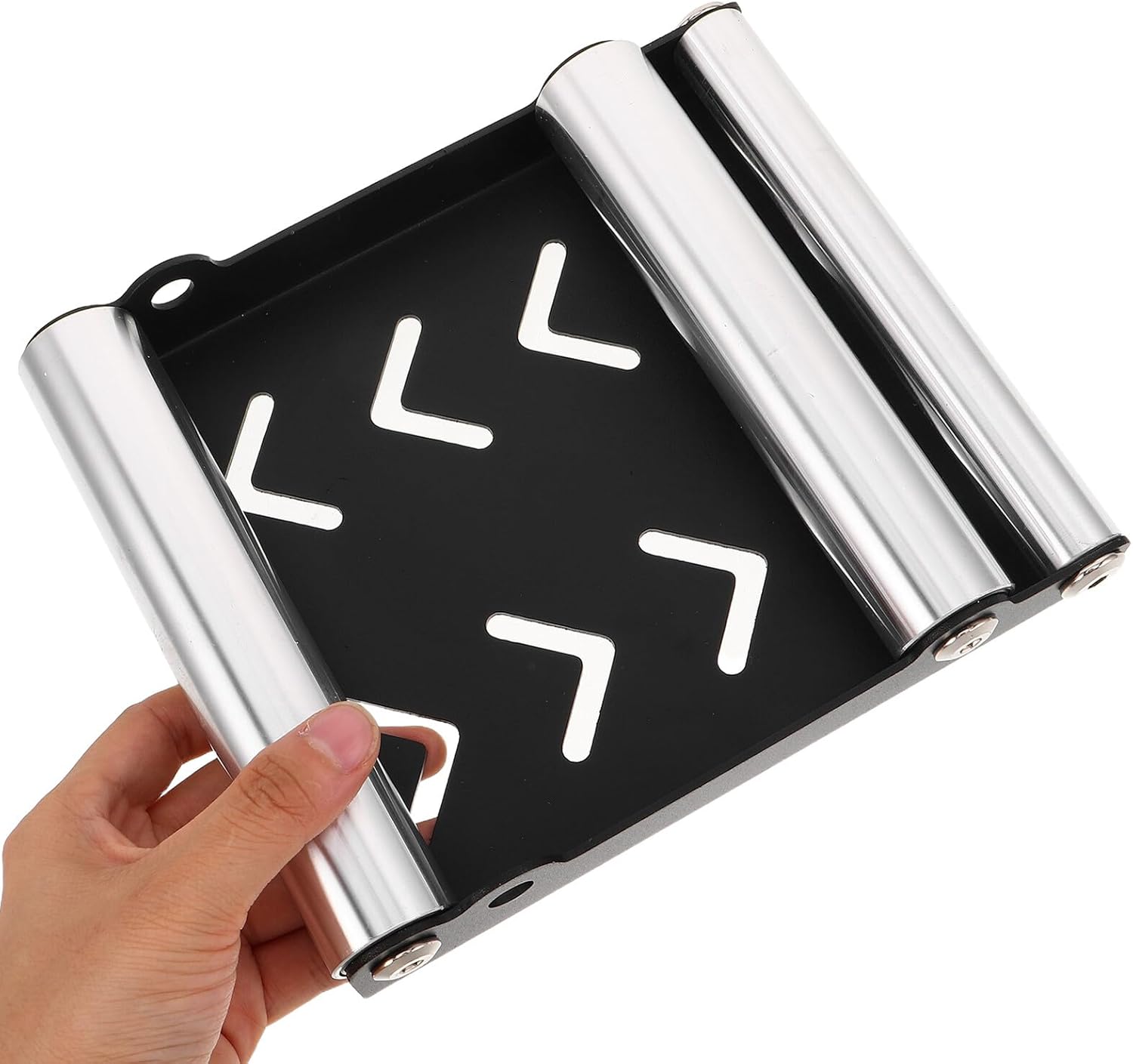 CHILDWEET Motorcycle Wheel Cleaning Stand and Adjustable Chain Maintenance Stand for Tire Cleaning and Universal Motorcycle Wheel Roller Tool for Motorbike and Scooter Accessories