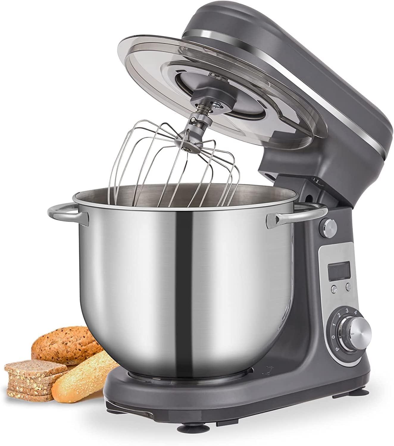 Biolomix Stand Mixer, Super Quiet 6L Kitchen Electric Stand Mixer, 6