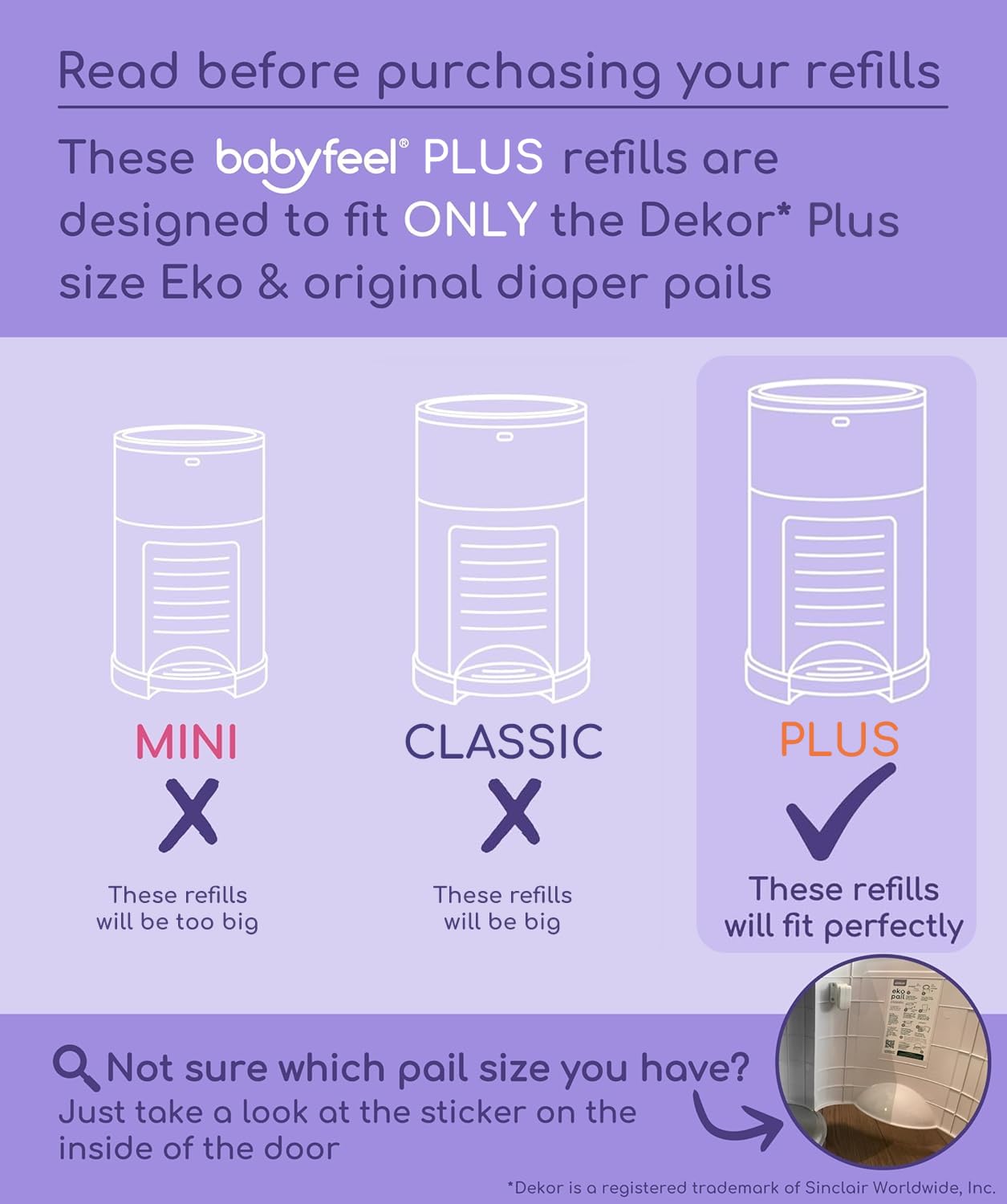 Babyfeel Bolsa de residuos