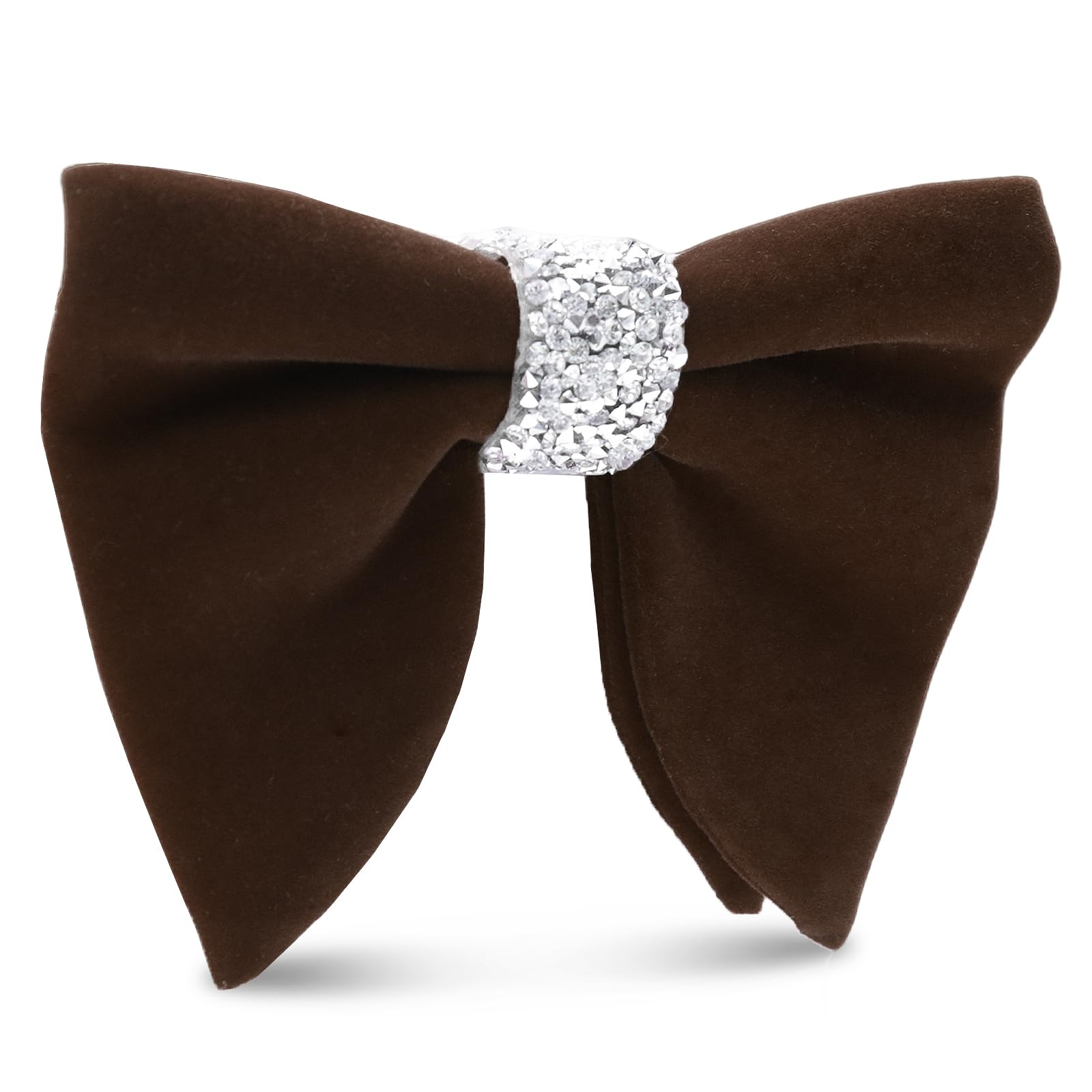 Pre-Tied Velvet Bow Ties for Men Tuxedo Oversized Bowtie