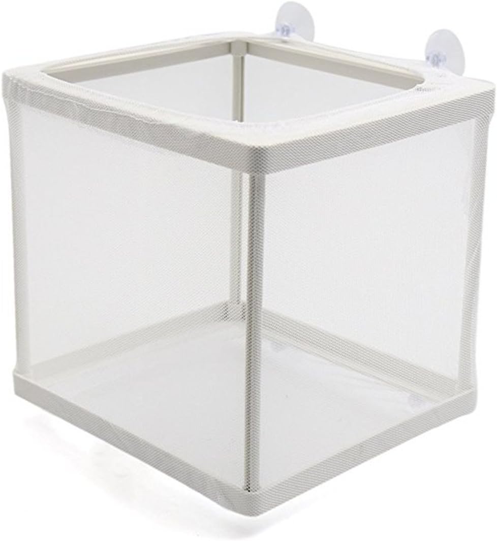 White Nylon Mesh Fish Fry Hatchery Breeder Box Separation Net by XMHF