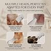 Kit de cortadoras para aseo de perros, IPX7 resistente al agua, cortadora para mascotas de bajo ruido para perros y gatos, cortadora de pelo recargable por USB, recortadora de patas y pulidor de uñas, set de aseo profesional para uso en casa 7