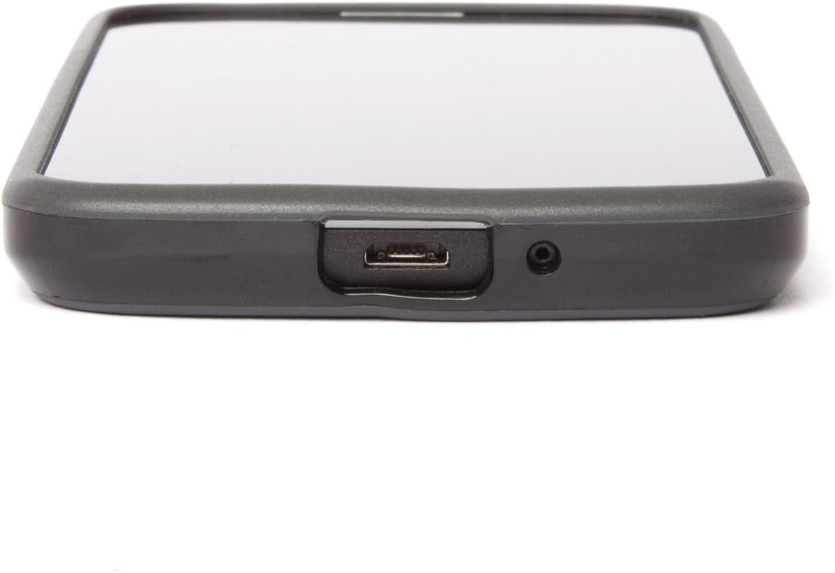 Poetic Borderline Bumper case for Google Nexus 4 Smart Phone E960 LG Black/Gray(3 Year Warranty from Poetic)