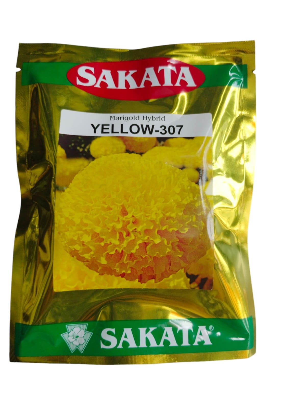 Sakata Yellow-307 Marigold Hybrid Seeds, Pack : Amazon.in