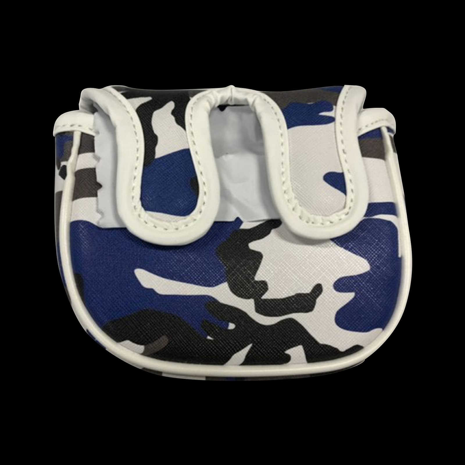 Golf Schlägerkopfhülle Putterhaube Putter Cover Headcover für Mallet Golfputter Größe 11 X 13 cm