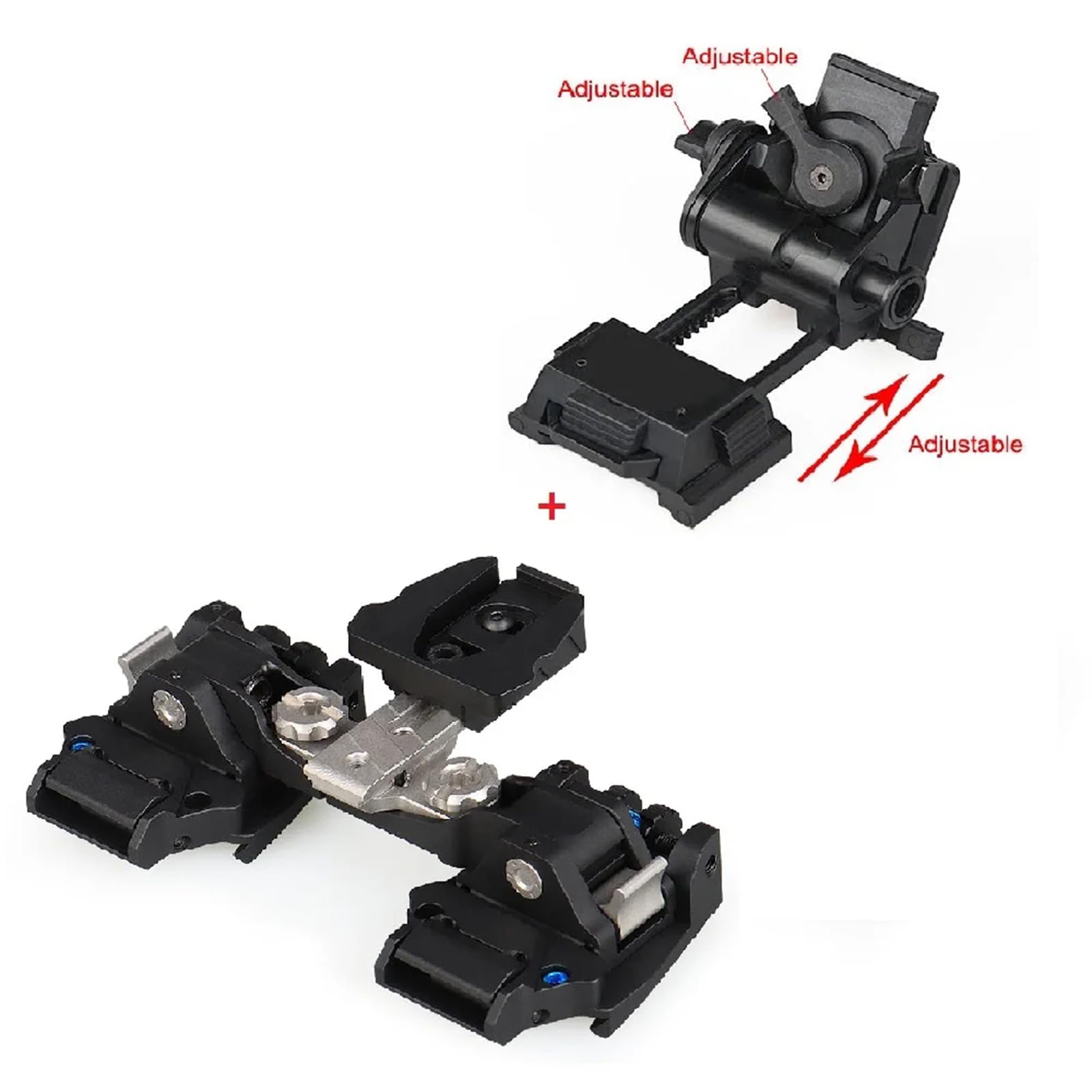 Amazon.com: SUZLAZYR Binocular Bridge System NVG Mount Night