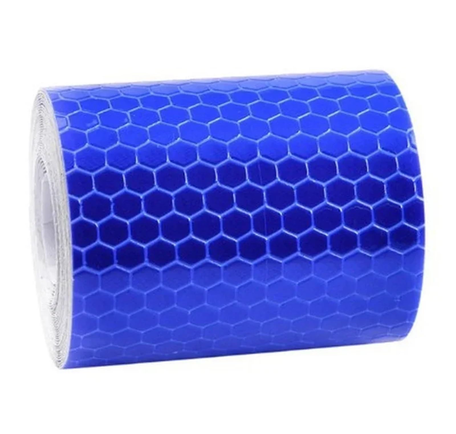 Yuzguhey Blu Reflective Tape, Self Adhesive Fluorescent Reflector Warning Tape, Pack Of 3 Multicolor 5Cm X 100Cm(Blu)