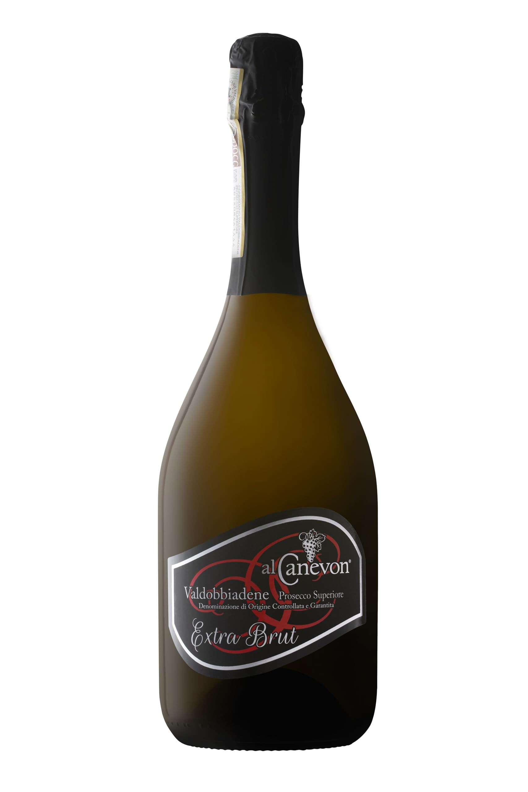 Prosecco Valdobbiadene Offerta Prosecco Superiore Extra Brut DOCG Conegliano Valdobbiadene - Si Abbina Con Dolci a Base Di Cioccolato 750ML