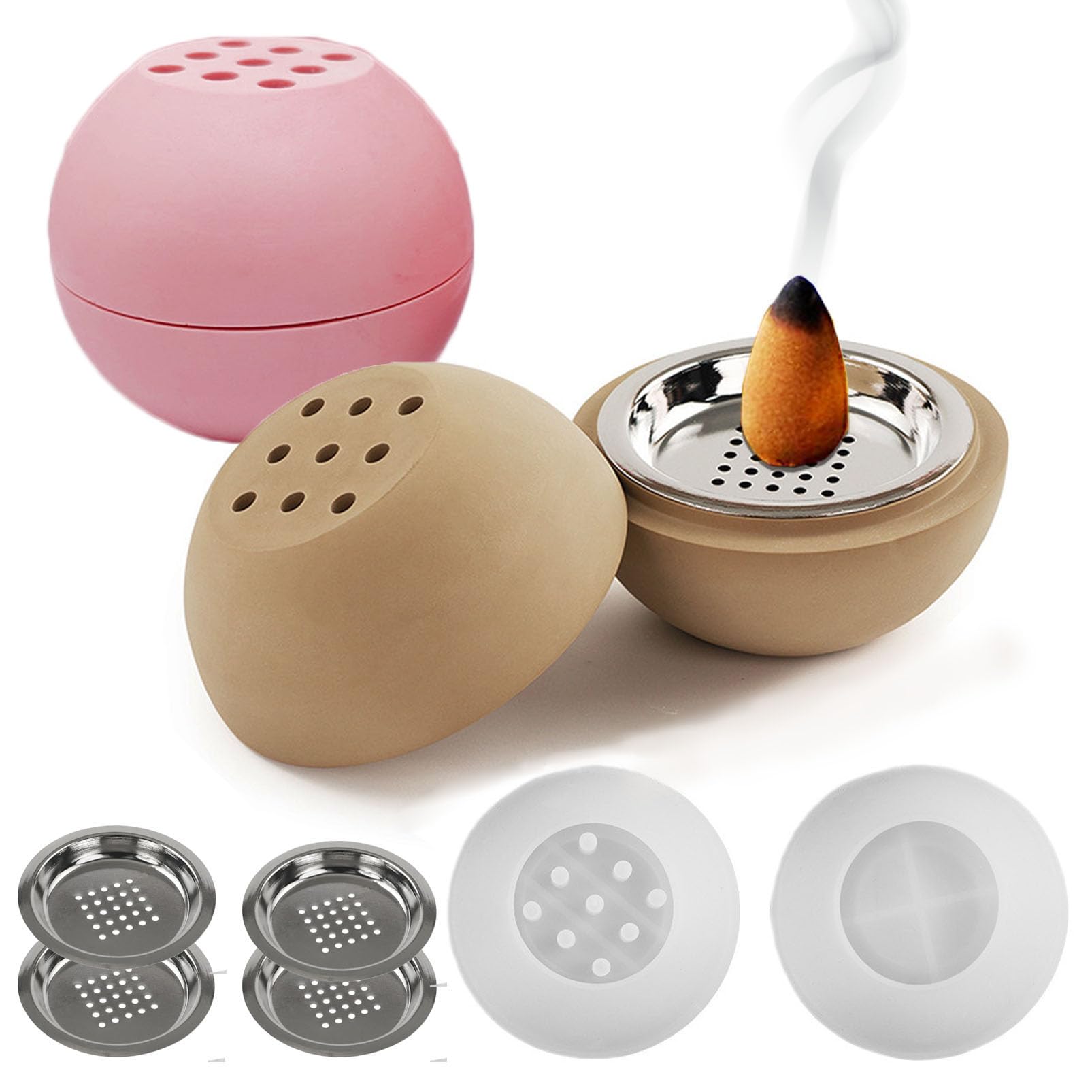 Porte-encens en silicone pour studio de yoga et voiture, l'atout zen de votre intérieur