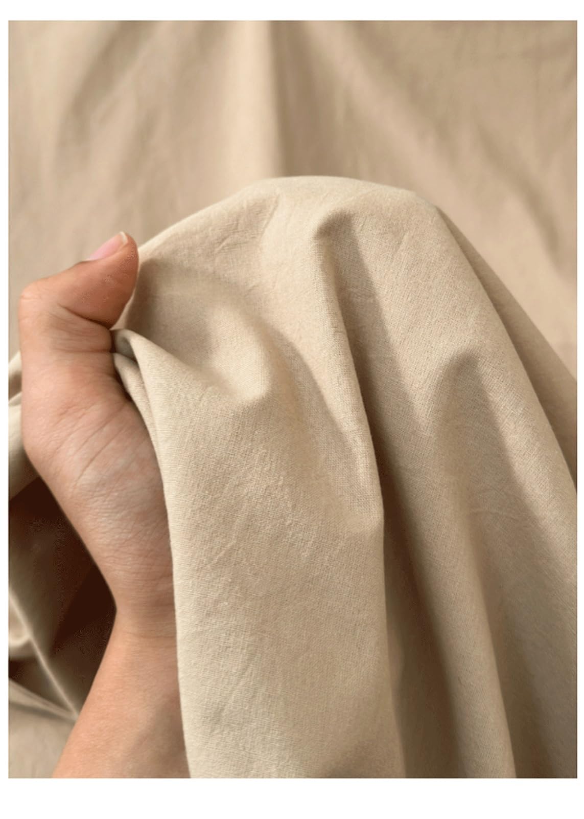 Nur Bettlaken, Oberlaken aus 100% gewaschener Baumwolle, ultraweiches und atmungsaktives Bettlaken, einfarbiges Oberlaken for Doppelbetten/Einzelbetten in voller Queen-Size-Größe (Color : Grey A, S