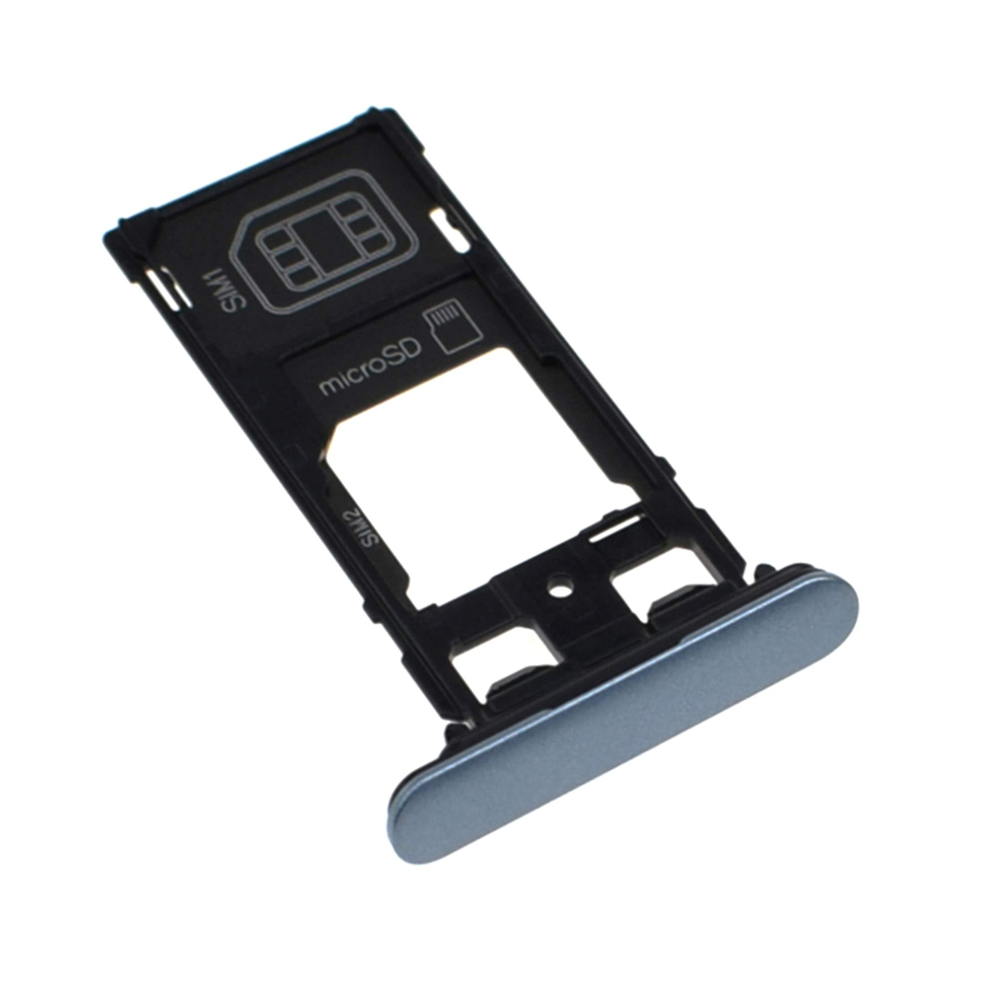 Dual Sim Card Tray microSD Card Slot with Waterproof Rubber Ring  