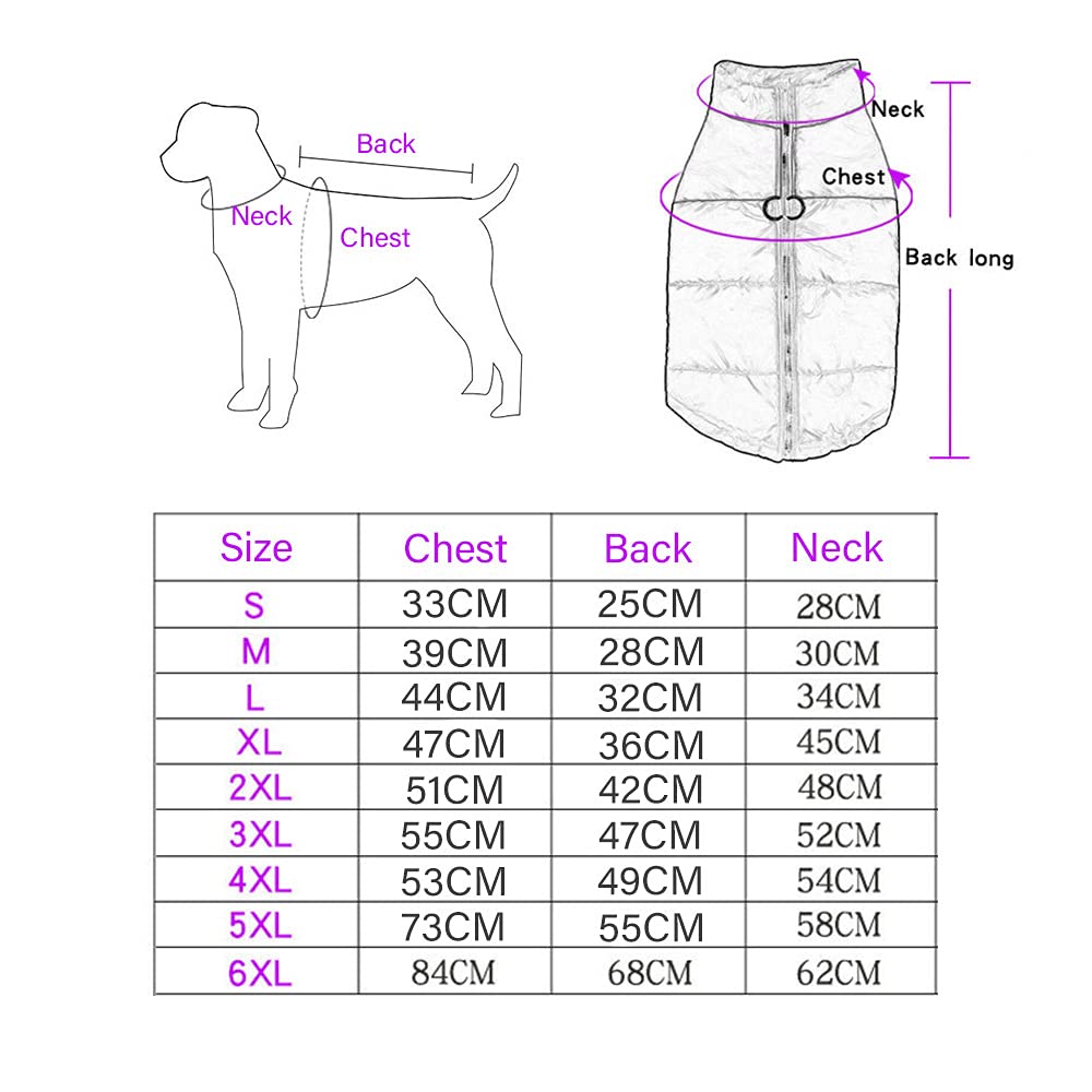 C/N I6GV Combinaison pour Chien en Acrylique Rouge Taille 5XL
