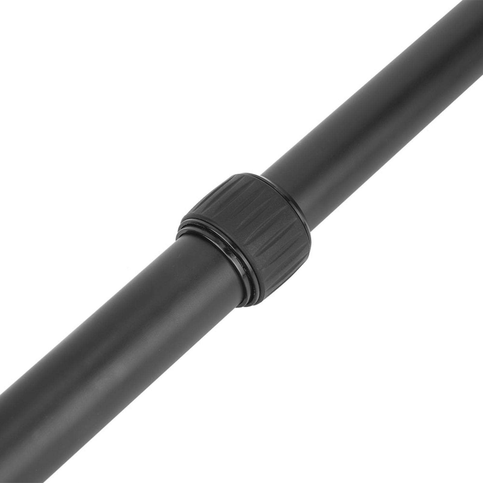 Tige d'extension rétractable, Tige d'extension pour cardan avec vis 3/8 et 1/4 vis, Tige télescopique 26,5-44 cm Tige d'extension pour Appareil Photo Reflex numérique.
