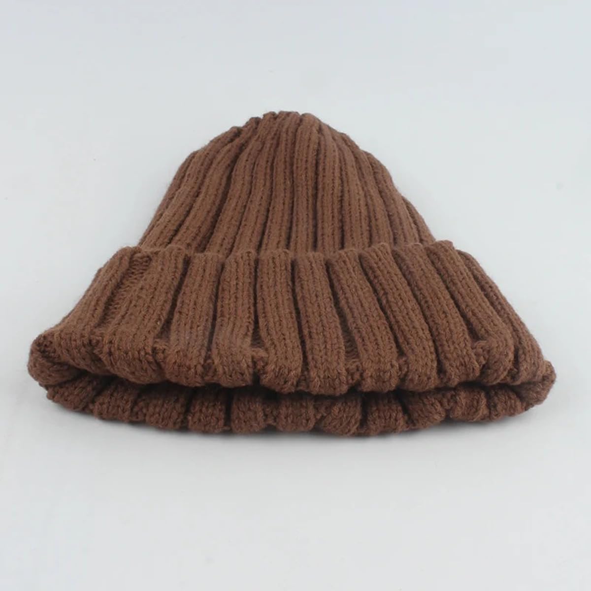 Berretto Invernale Elastico E Morbido con Risvolto per Uomo E Donna, Cappello Classico Unisex in Maglia con Teschio per Lo Sci