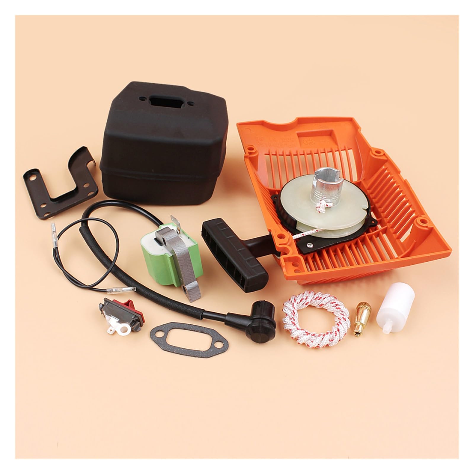 Kit de bobina de encendido de arranque por cuerda apto for H 268 272 272XP repuestos de motosierra 503615571