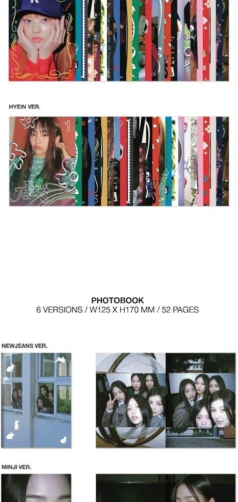 NewJeans OMG 1st Singile Album Message Card Version CD+