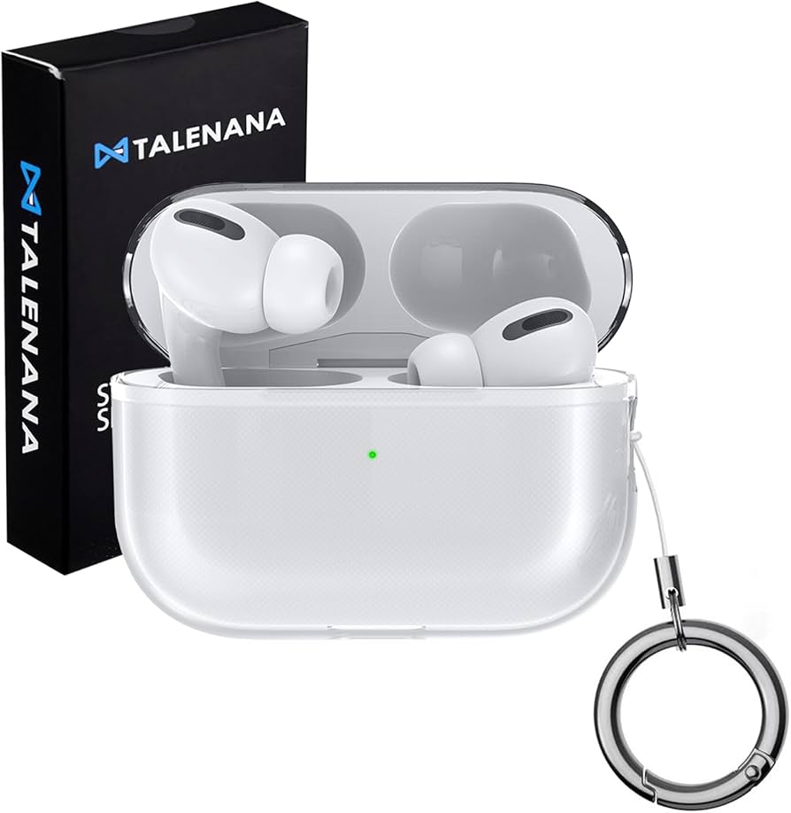 Amazon | TALENANA For AirPods Pro 3ケース クリア TPU素材 金属