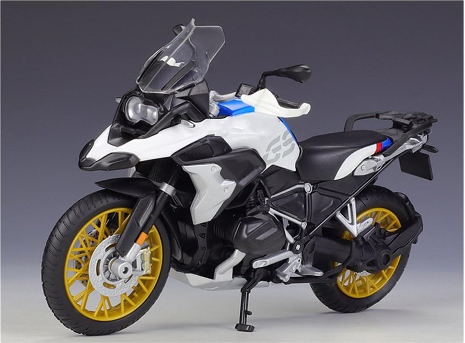 Per R1250Gs Modello Di Motocicletta Per Impieghi Gravosi In Lega Con Base Giocattolo Decorazione Collezione Regali 1:12