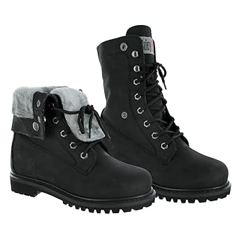 female black work boots