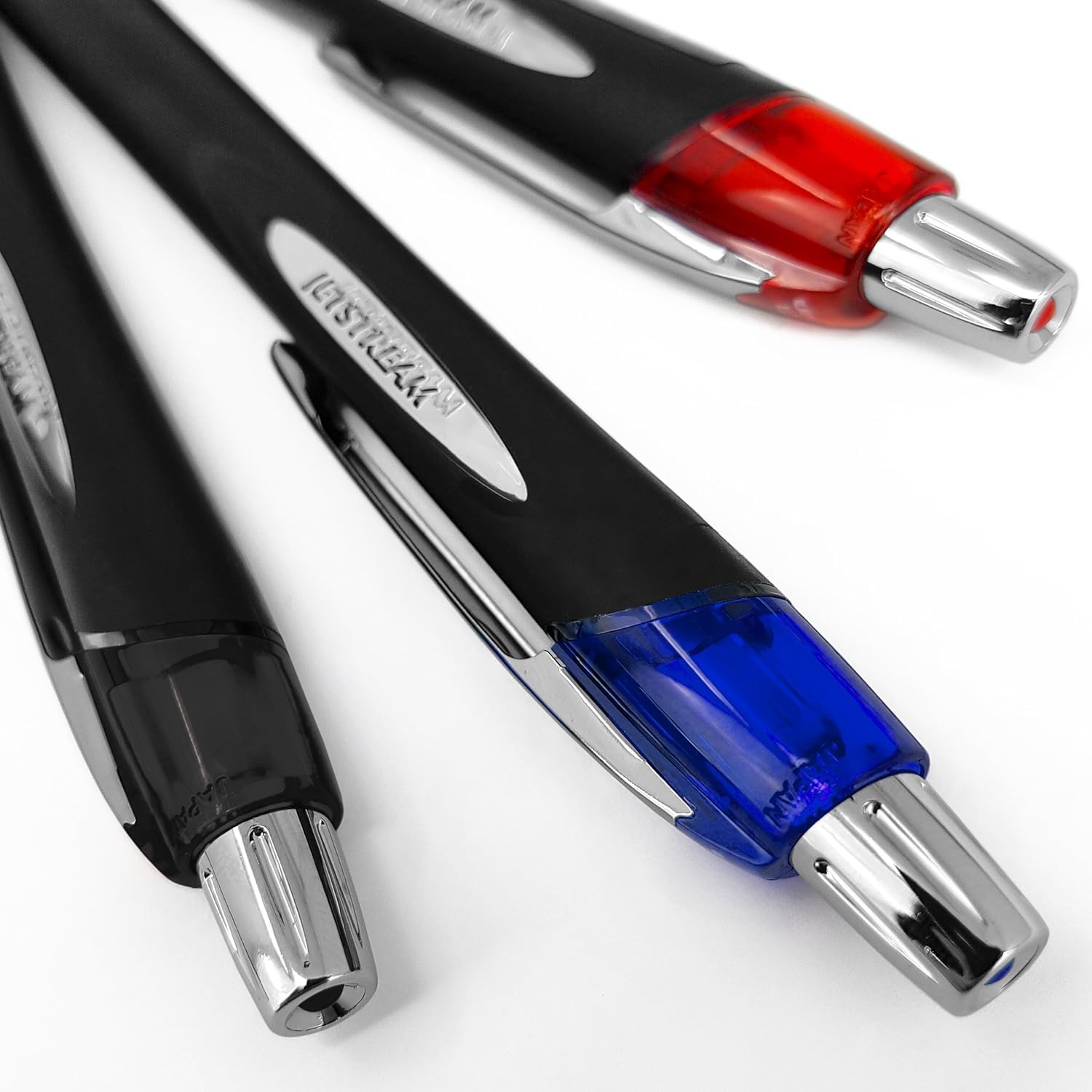 uni-ball Jetstream SXN-5, 210,0 mm, einziehbarer Tintenroller, Schwarz, 5er Pack, 2 x blau, 2 x schwarz, 1x rot. (sortiert, 10er Pack)