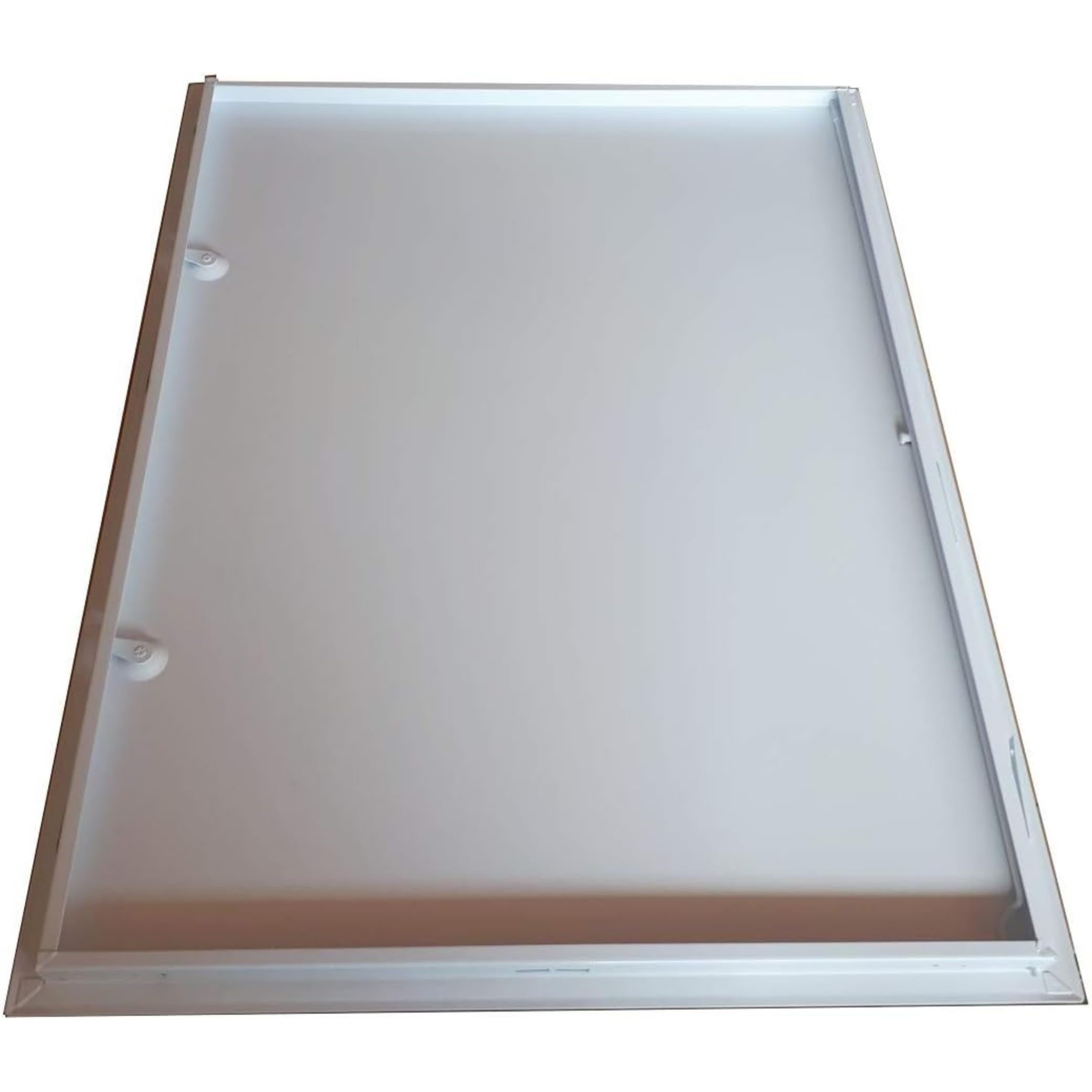 Revisionsklappe Softline 600 x 1000 mm weiß "The White Edition" mit Vierkantverschluss für Wand- oder Deckeneinbau
