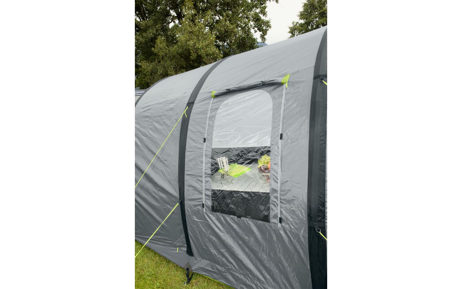 BERGER Busvorzelt Air │Luftzelt Autozelt aufblasbar freistehend Outdoor │Vorzelt Camping für Bus, Van, Auto│Schnellaufbau Zelt inkl. Luftpumpe