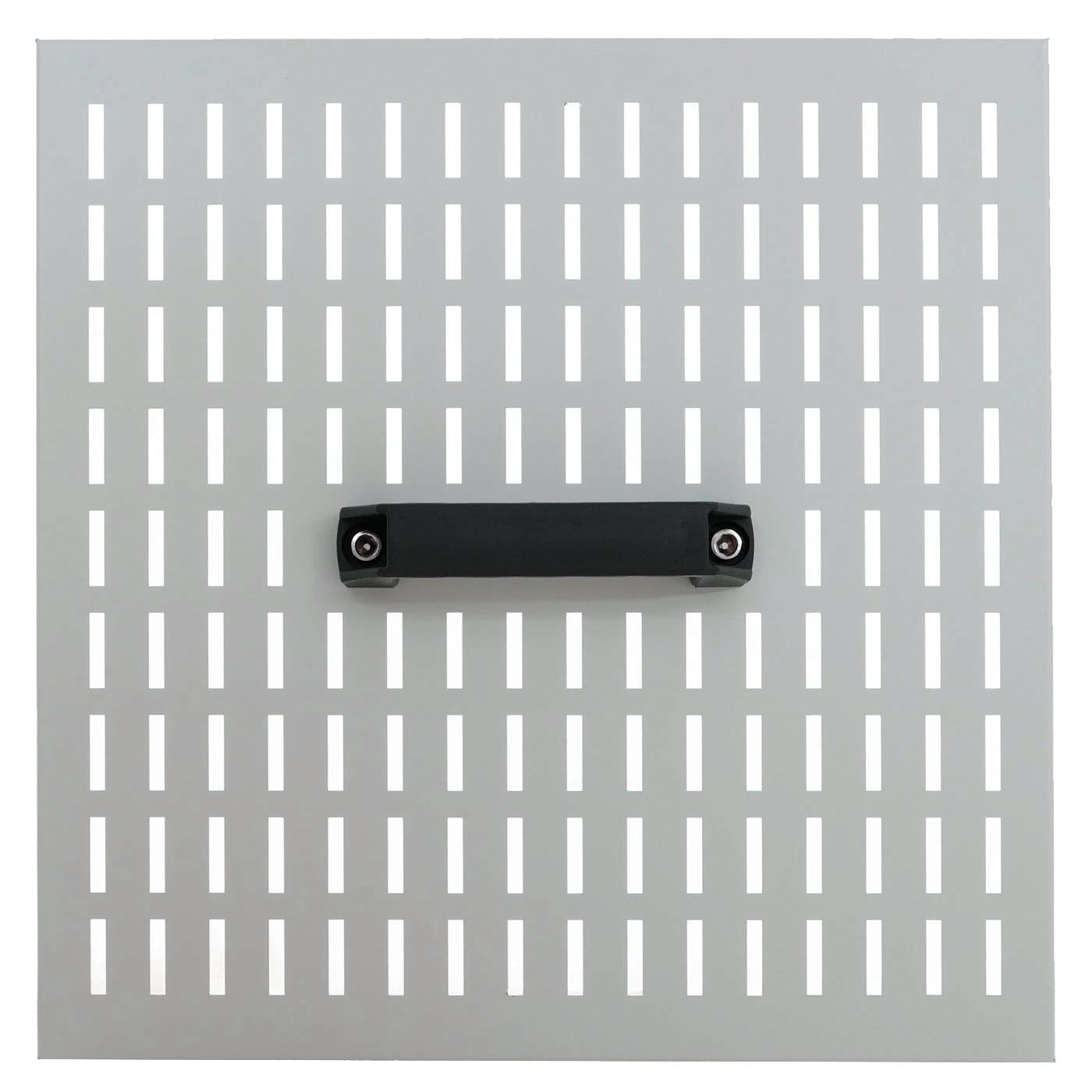 Mendler Contenitore per Pellet Nido Ape HWC-Q30 stoccaggio Pellet, con setaccio Filtro e rotelle 64x36x36cm - Bianco Grigio