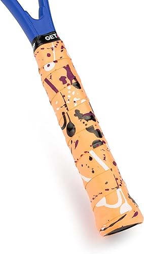 Get A Grip - Cinta de agarre de raqueta de tenis personalizada - Overgrips de tenis antideslizantesde secado rápido - Agarre de raqueta de bádminton