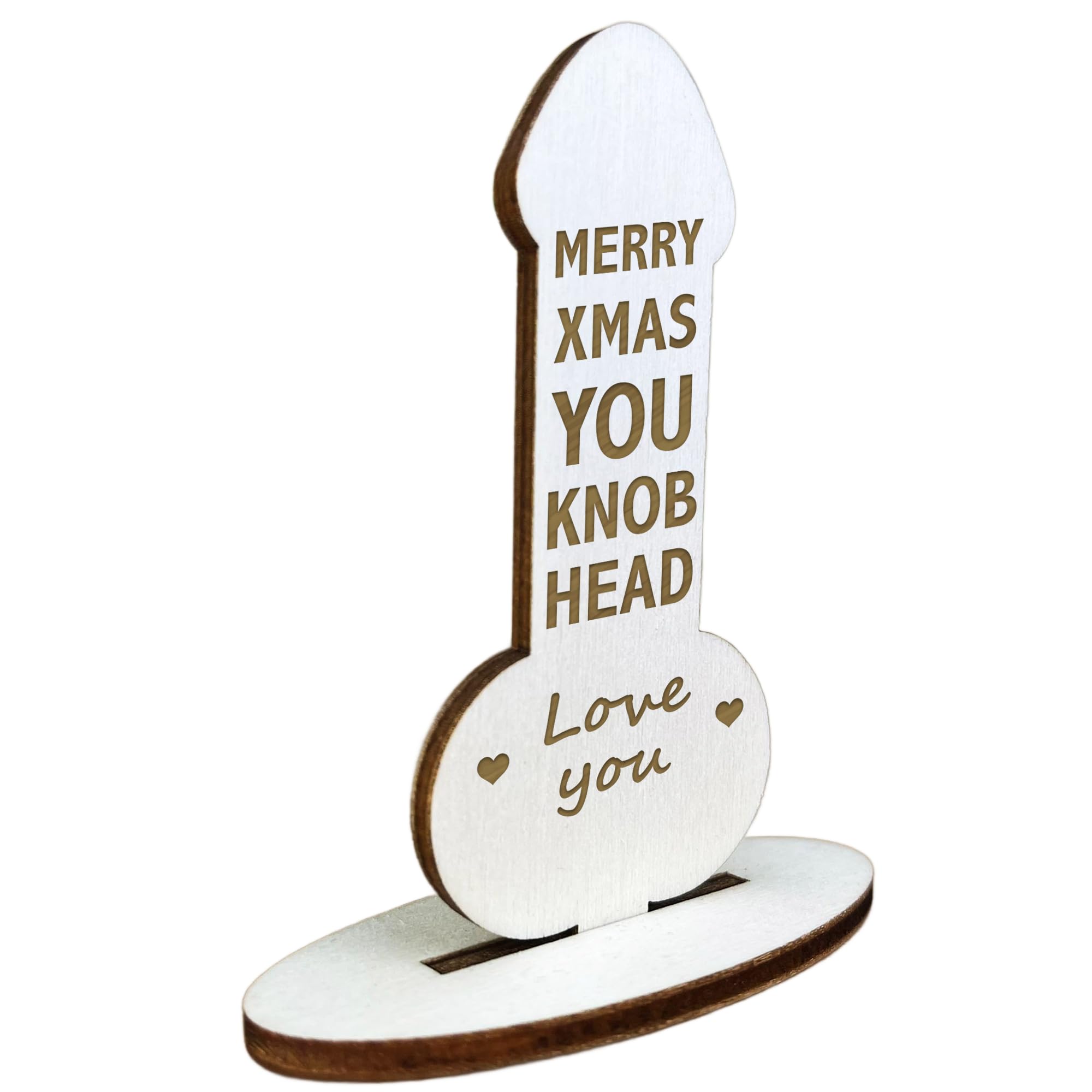 Red Ocean Christmas Funny Gifts For Brother Dad Boyfriend Wood Plaque Novelty Gift For Him