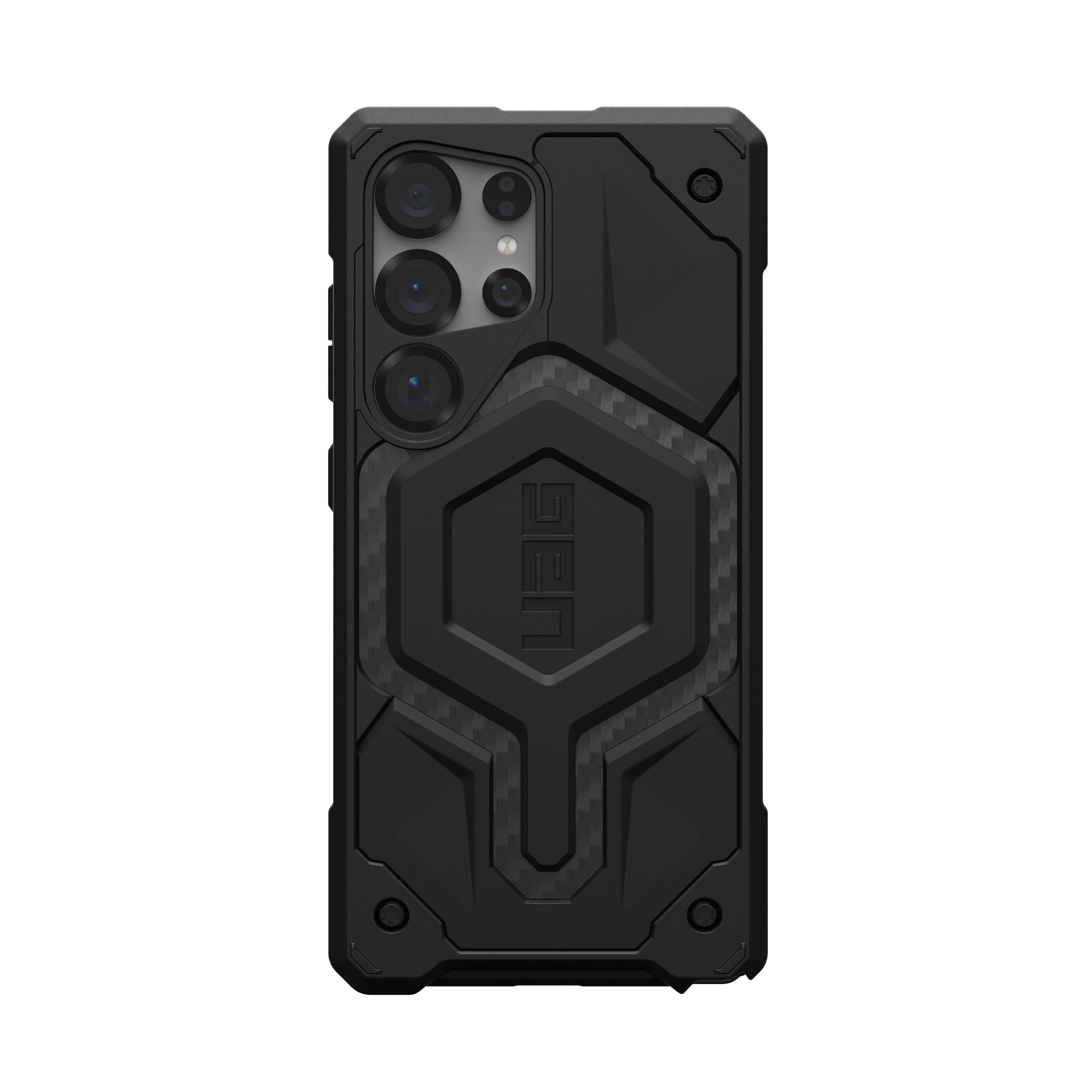 URBAN ARMOR GEAR - UAG - Custodia protettiva per Samsung Galaxy S25 Ultra da 6,9", compatibile con ricarica magnetica, robusta custodia protettiva in fibra di carbonio