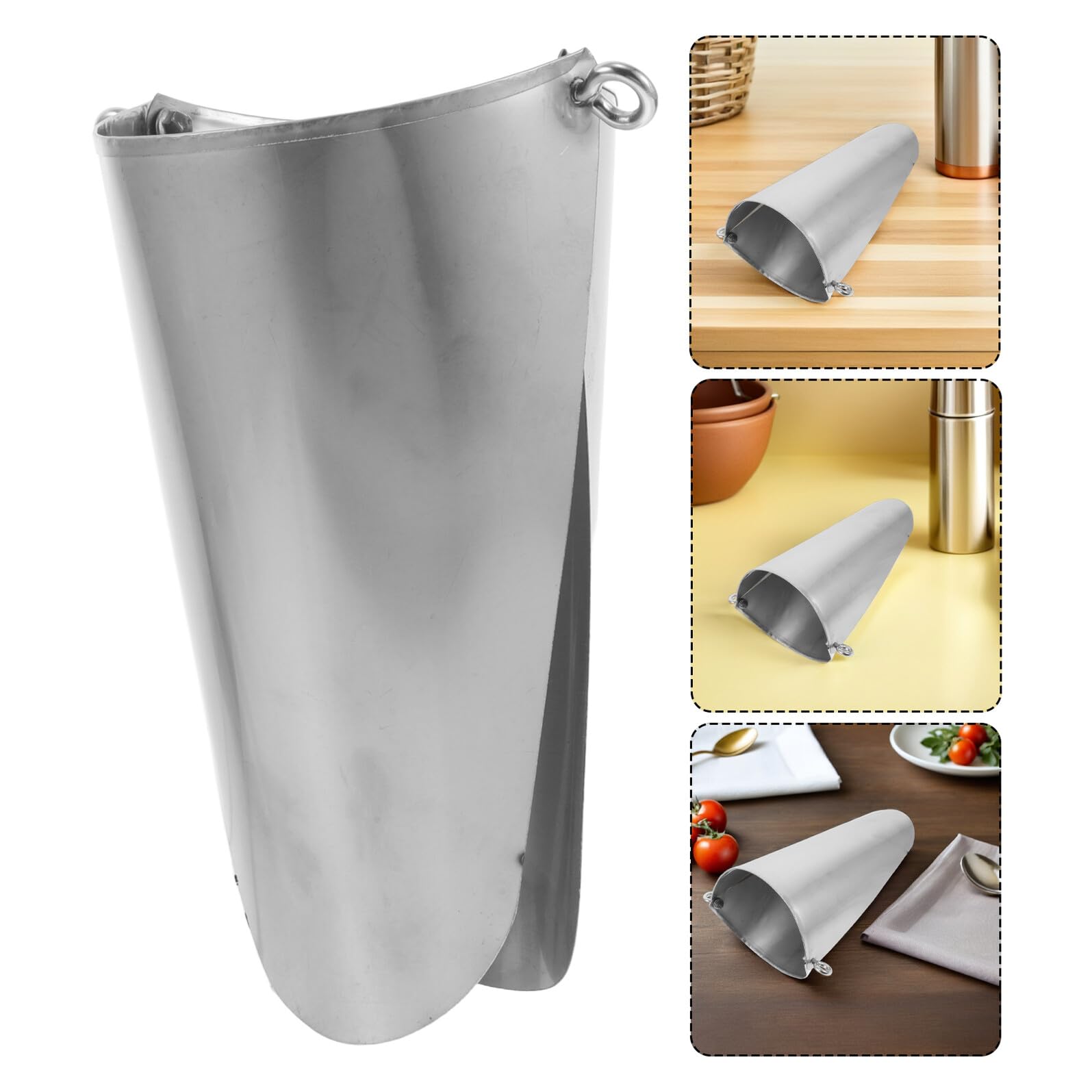 Embudo para Embolsar Bocadillos de Acero Inoxidable para Freír