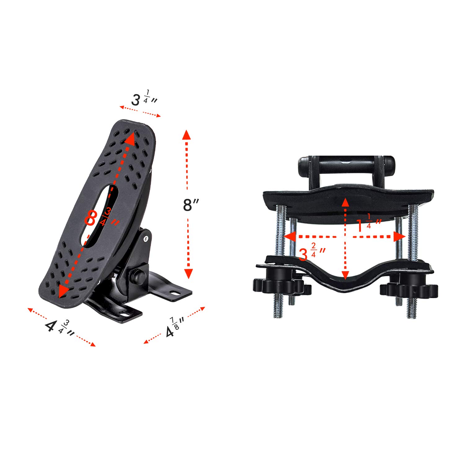 AARacks Steel Jetty Saddle Rack for Kayak Carrier Canoe Boat Paddle