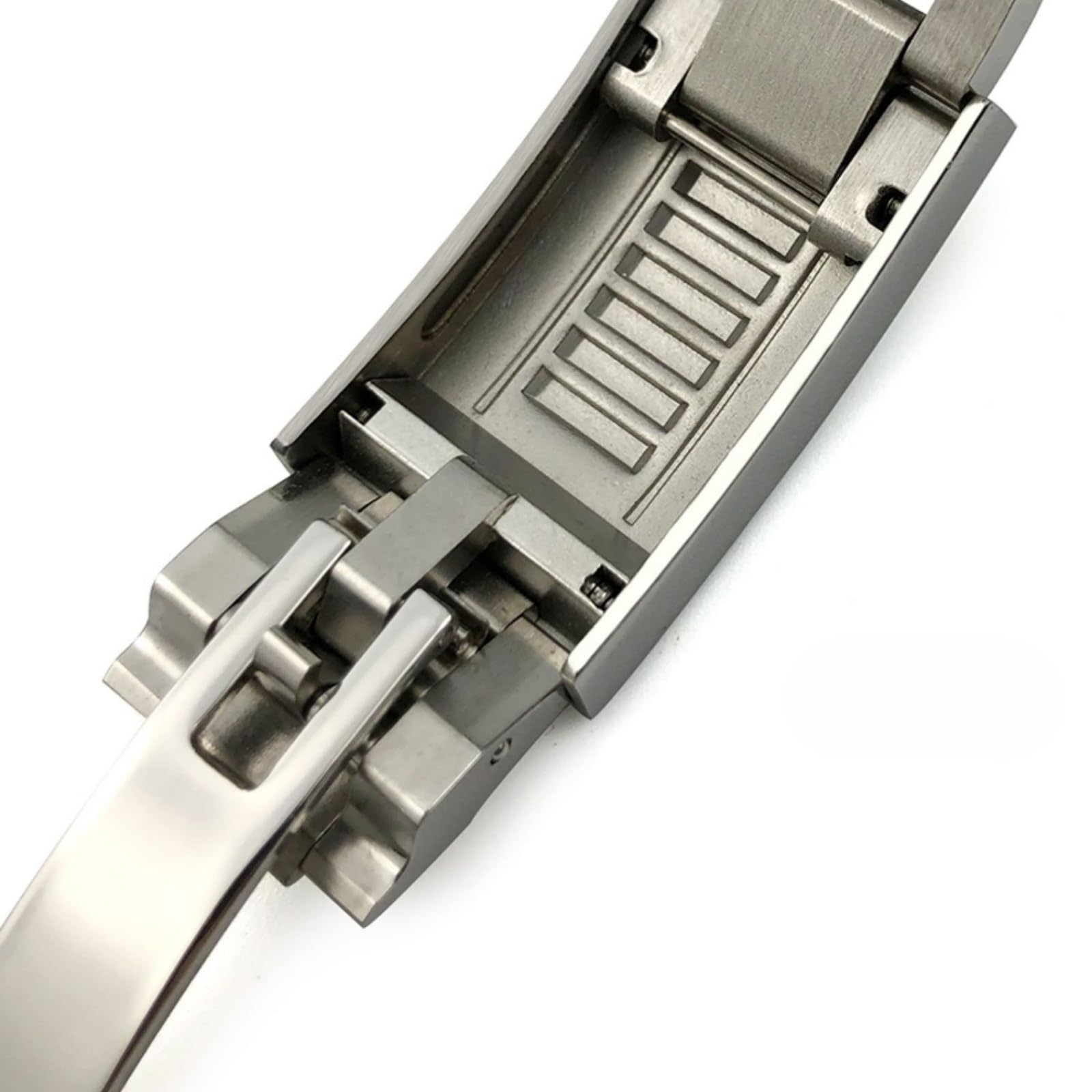 21mm Silikon Sport Uhr Armband - Schiebeverschluss Armband Ersatz Uhr Armband für Rolex Daytona Submariner