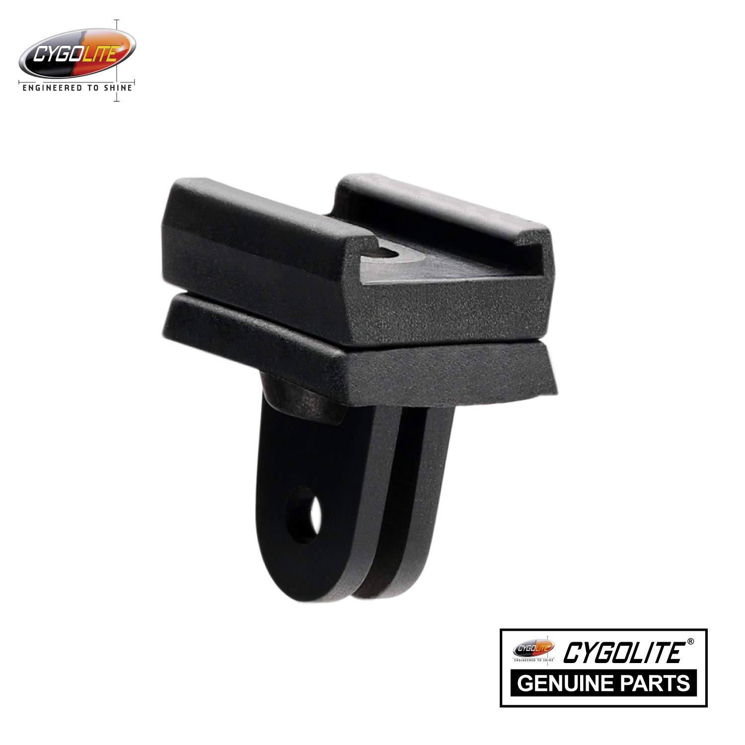 Cygolite Light Adapter - For Cygolite Expilion, Metro, and Streak Series Bicycle Headlights Fits On GoPro Compatible Mount,Black