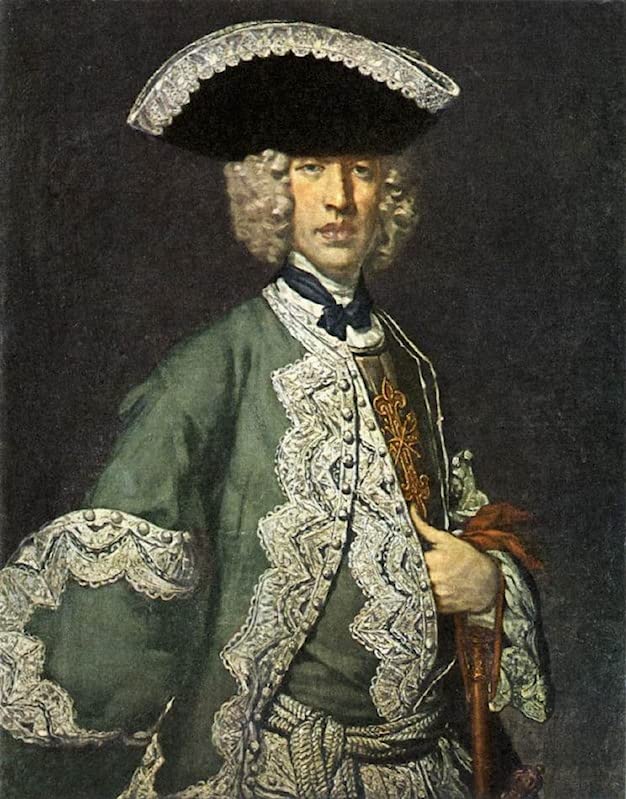 Affiche portrait d'un gentilhomme Vittore Ghislandi 60x90cm de TVLAR