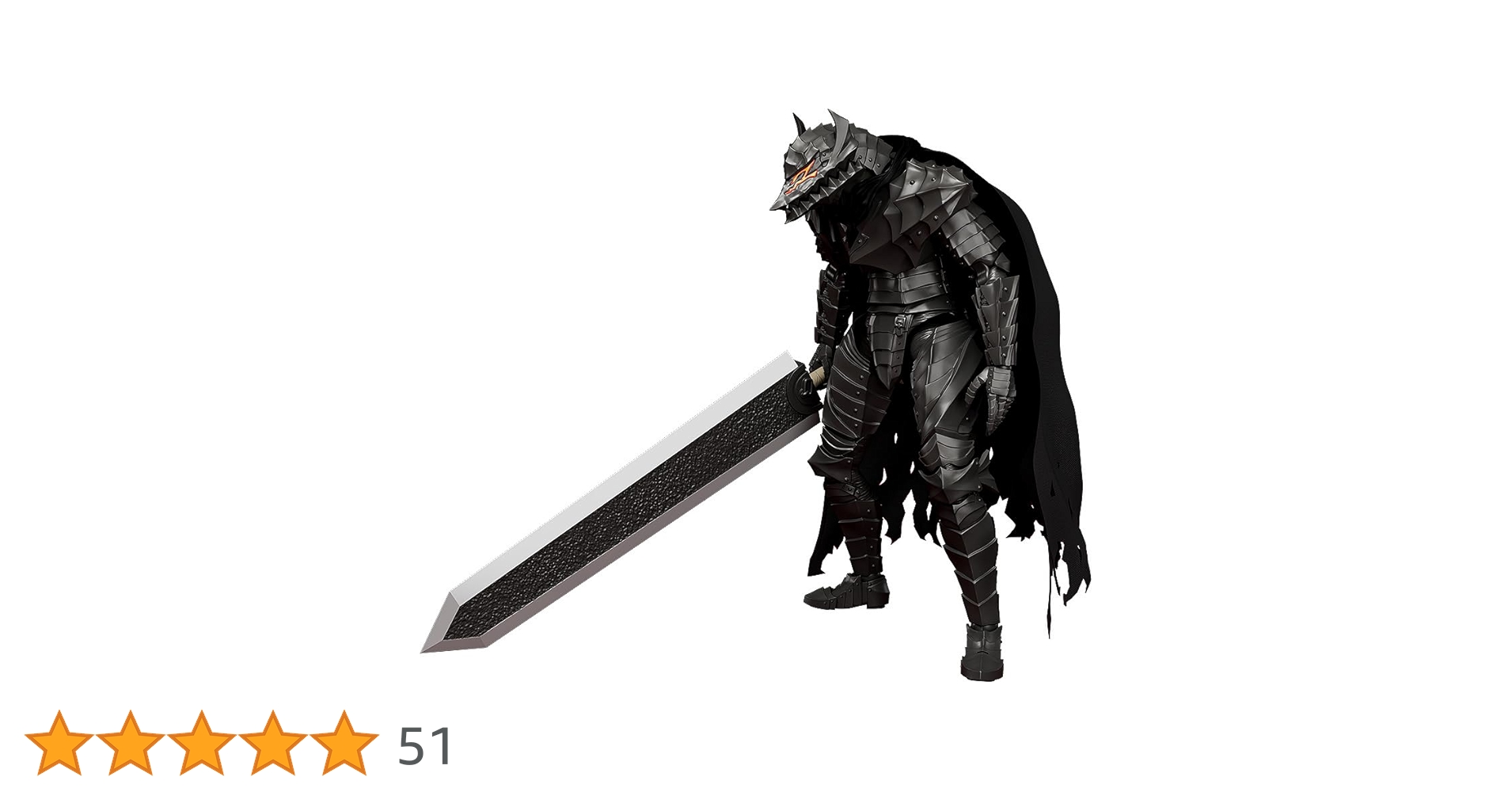 ベルセルク ガッツ 狂戦士の鎧 PLAMATEA 全塗装 完成品 PLAMATEA ガッツ 狂戦士の甲冑Ver.｜グッドスマイルカンパニー