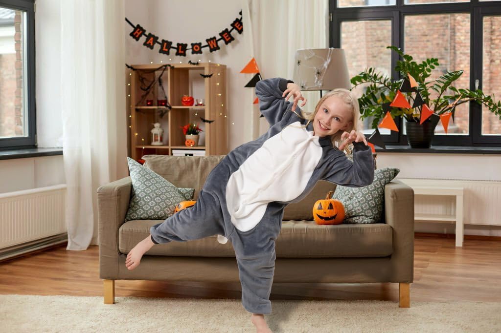 Petrella Animal Kids Onesie Cute One Piece Pajamas Halloween Costume Chrismas Cosplay Sleepwear Unisex for Boys & Girls - Image 3