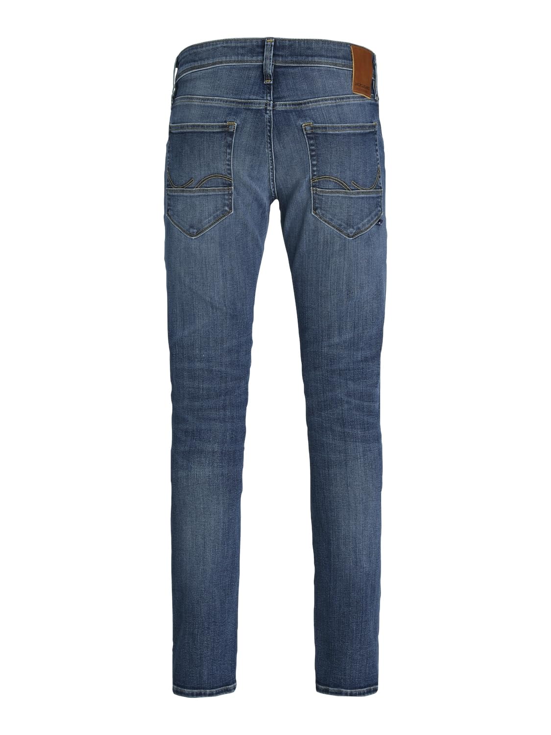 JACK & JONES Male Slim Fit Jeans JJIGLENN JJORIGINAL, Farbe:Blau, Jeans/Hosen Neu:36W / 32L
