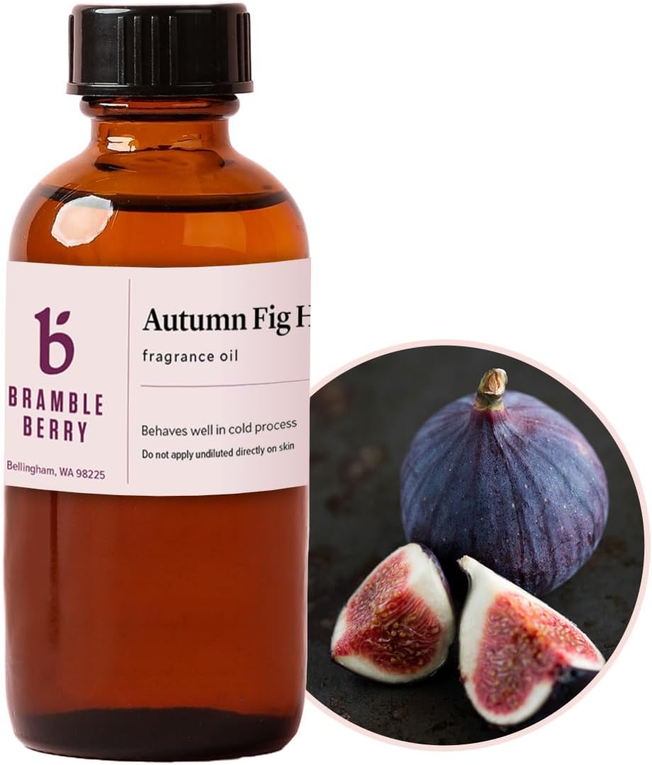 Bramble Berry Autumn Fig Harvest Aromatic Oil (56 Ml) | Ideal for Making Soaps, Candles, Lotions, Bath Bombs & Skin & Body Care Products | Vegan, Phthalate Free & No Parabe