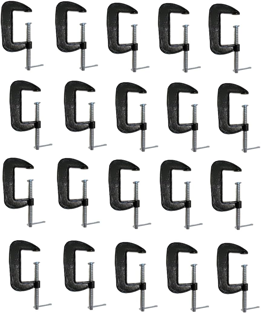 Standard C-Clamps (20-Pack) (4-INCH)