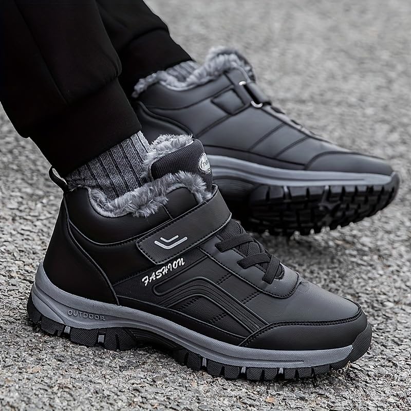 Mens Winter Snow Boots - Durable & Insulated for Cold Weather4