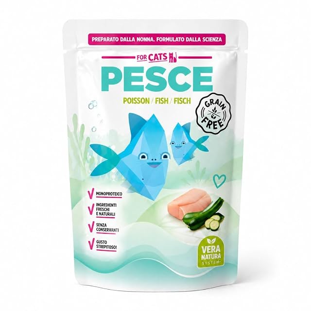 Foto 4 de 6 de ANIMALUJOS - Comida Húmeda Gatos Real Bowl Cat 6x80g Buey o Pescado o Mix Monoproteico Sin Cereales Natural…