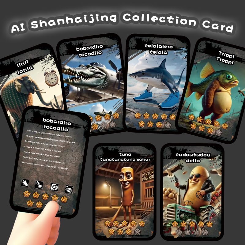 Amazon.com: CKHOF (20 PCS x 2packs) Tung Tung Tung Sahur Italian