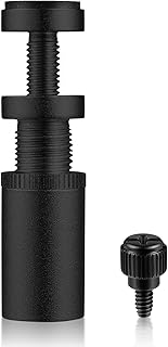 GPU Bracket, Adjustable Height Graphics Card Bracket Graphics Card Sag Support Aluminum Video Card Sag Holder GPU Stand Brace Support with Magnet (Black, 3.5 to 6cm)