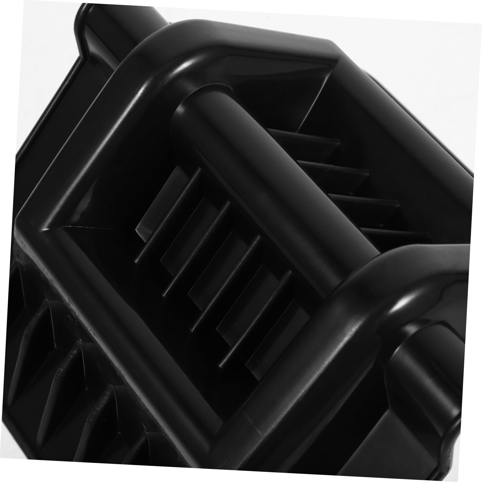Protection D’angle en Plastique Noir 10 Pièces, Triangulaire, pour Sangles | Longueur Réglable, Usage Emballage et Arrimage sur Camion, Accessoire de Conditionnement