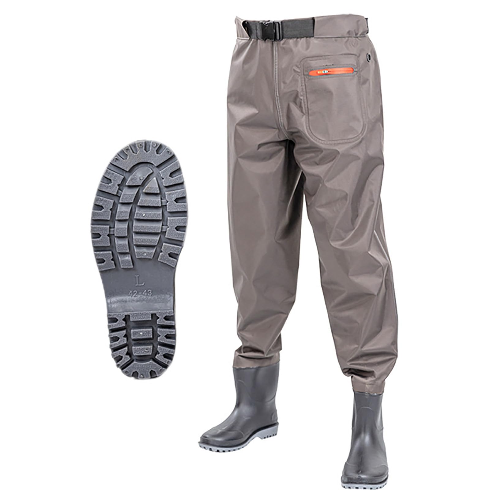 Pantaloni Da Pescatore In Vita, Waders Pesca, Stivali Da Pesca Impermeabili All'Aperto Con Stivali, Scarpe Da Pesca Per Uomo E Donna, Per Pesca A Mosca, Caccia Alle Anatre, Kayak,B-47