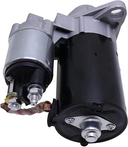 DVPARTS Arrancador de 12V 9T 1.4KW 714/36700 138-7454 compatible con Perkins 185086321 403C-11 103-09 103-10 Caterpillar 138-7454 FG Wilson 973-176