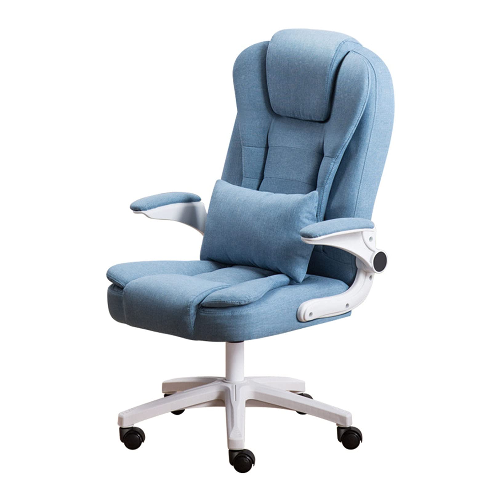 Chaise de bureau ergonomique contre le mal de dos avec assise pivotante réglable