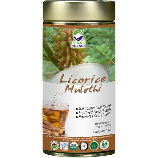 Organic Licorice Tea - 100g Tin